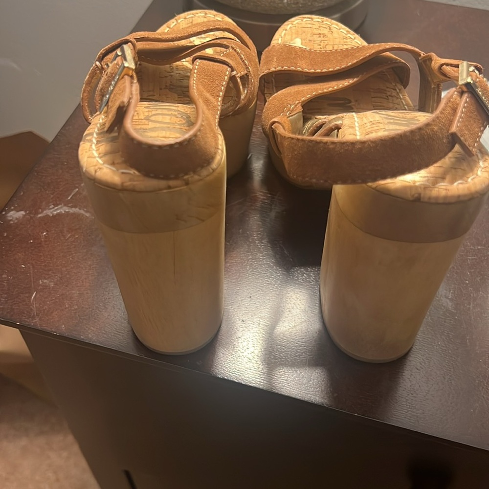 Sam Elderman Platform Heels Size 9 - image 3